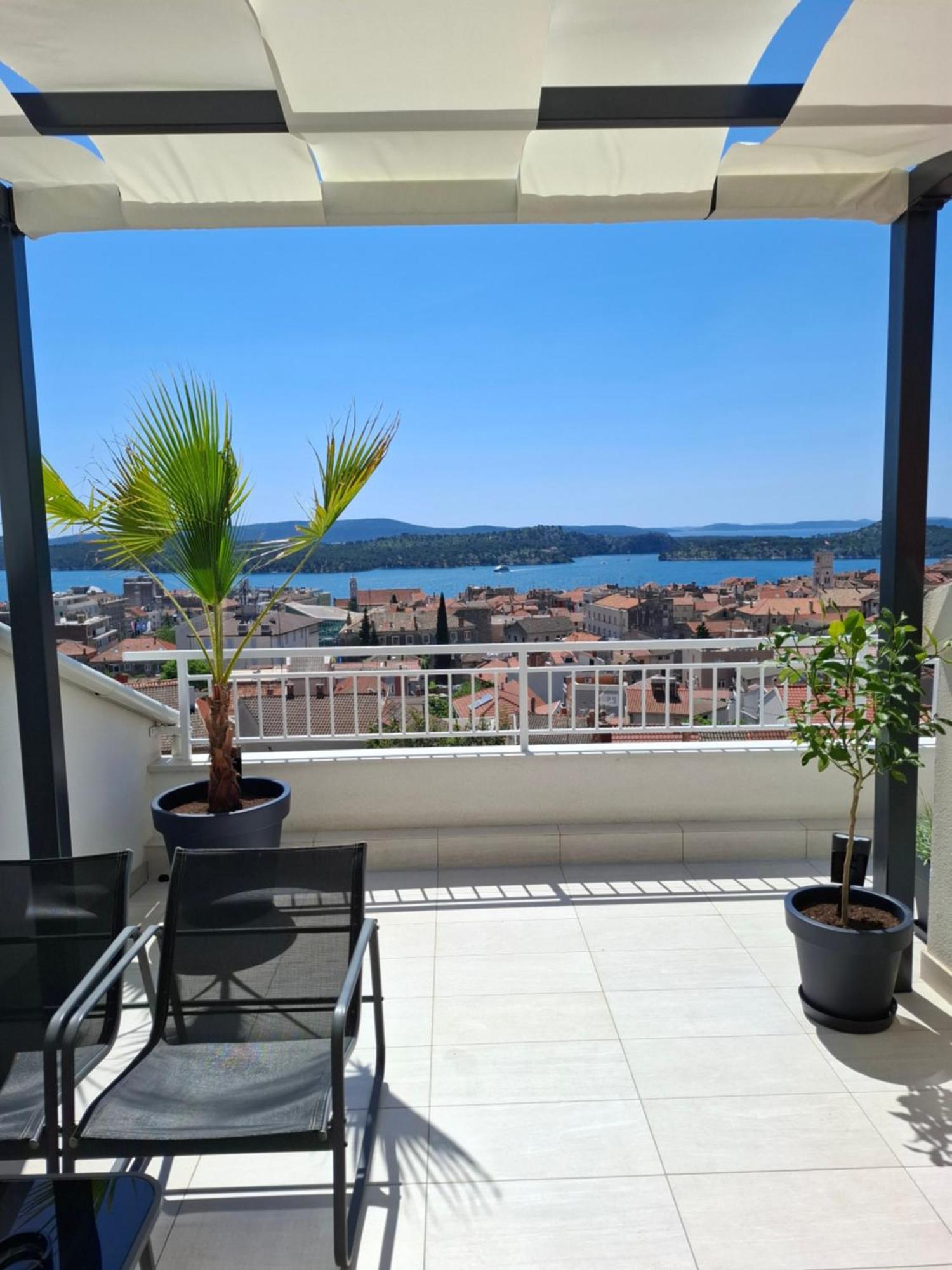 Carla Panorama Apartment Šibenik Eksteriør bilde
